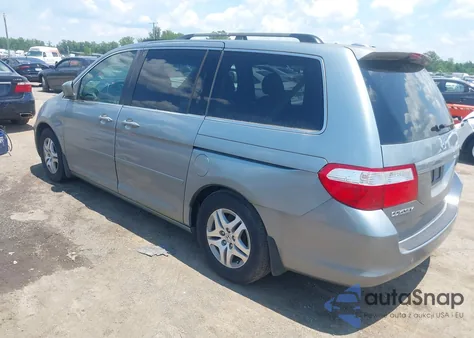 2006 Honda Odyssey Ex-L from USA, damaged, VIN 5FNRL38796B022025